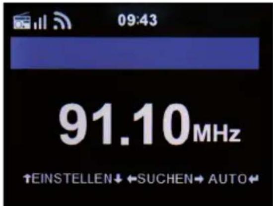 Imperial DABMAN i610 - Automatic FM search - 1