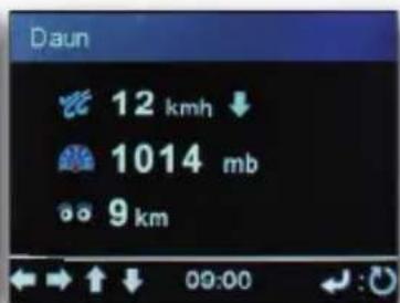 Imperial DABMAN i610 - Weersinformatie - 2