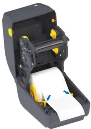 ZEBRA ZD220 - Load Media - 3