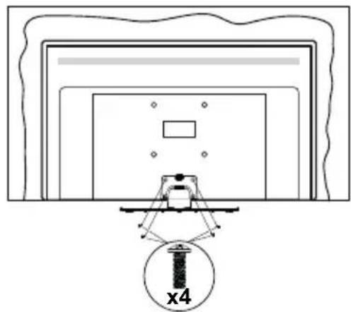 PANASONIC TX55GXW584 - Fixation du piédestal - 3