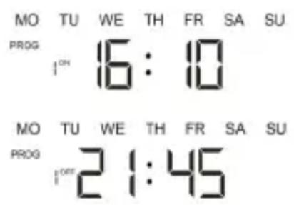 Brandson 301775 - Configuration des programmes - 2