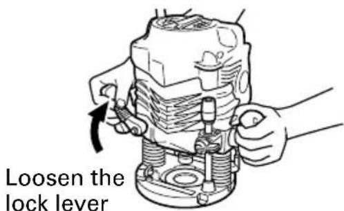 METABO M 12V2 - Adjusting depth of cut - 3