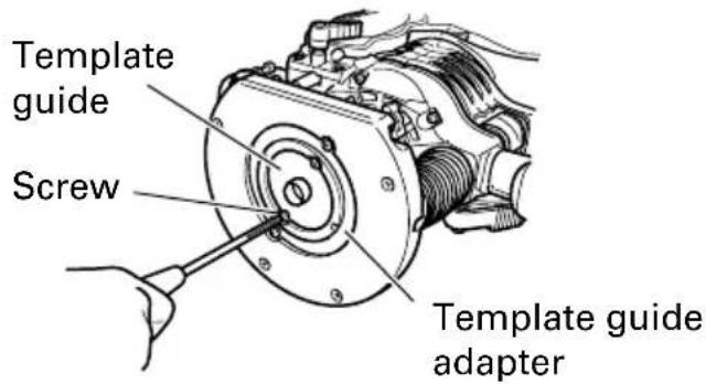 METABO M 12V2 - Guiding the router - 6