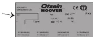 Otsein-Hoover LTOH 41 - FILTERREINIGUNG - 1