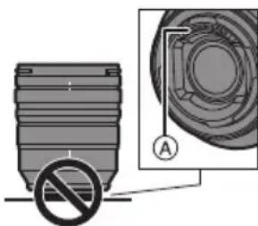 PANASONIC SR1635 - ■ Handhabung des Objektivs - 1
