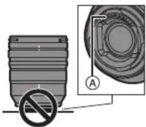 PANASONIC SR1635 - ■ Manipulation de l'objectif - 1