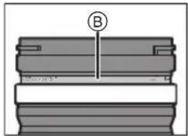PANASONIC SR1635 - Switch AF/MF by sliding the focus ring Ⓐ forwards or backwards (focus clutch mechanism). - 2