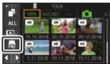 PANASONIC HCVX11 - Arrêt de la connexion entre cet appareil et le USB HDD - 1