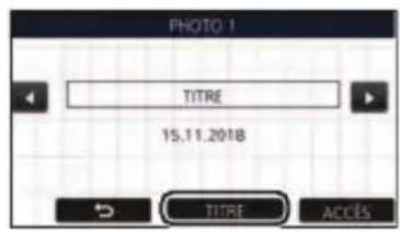 PANASONIC HCVX11 - ■ Pour paramétrer le titre - 1
