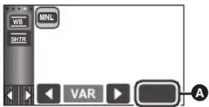 PANASONIC HCVX11 - ■ Pour effectuer des réglages précis de la balance des blancs - 1