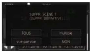 PANASONIC HCVX11 - Suppression de scènes/images fixes - 3
