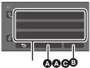 PANASONIC HCVX11 - Touchez [ENTR.], puis entrez le SSID du point d'accès sans fil par lequel la connexion doit être établie. - 1