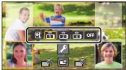 PANASONIC HCVX11 - Échange des images des fenêtres secondaires - 1