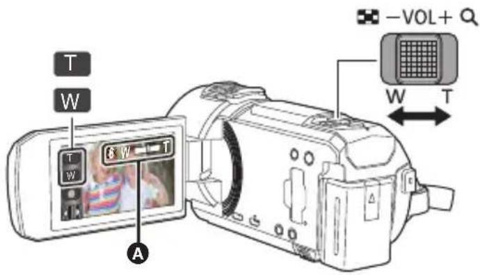 PANASONIC HCVX11 - Utilisation du zoom - 1