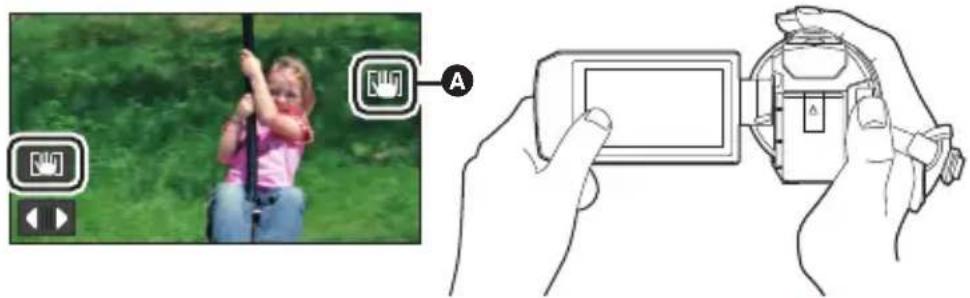PANASONIC HCVX11 - Verrouillage du stabilisateur optique de l'image - 2