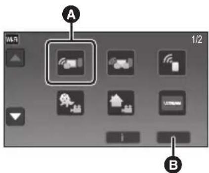 PANASONIC HCVX11 - Sélectionner le SSID de cet appareil sur le téléphone intelligent pour établir une connexion - 1