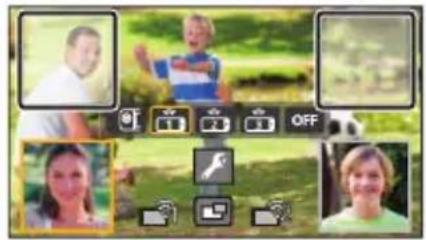 PANASONIC HCVX11 - Changement de la position d'affichage de la fenêtre secondaire - 1
