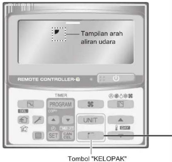PANASONIC S36MT2E5A - Menyesuaikan Arah Aliran Udara - 1