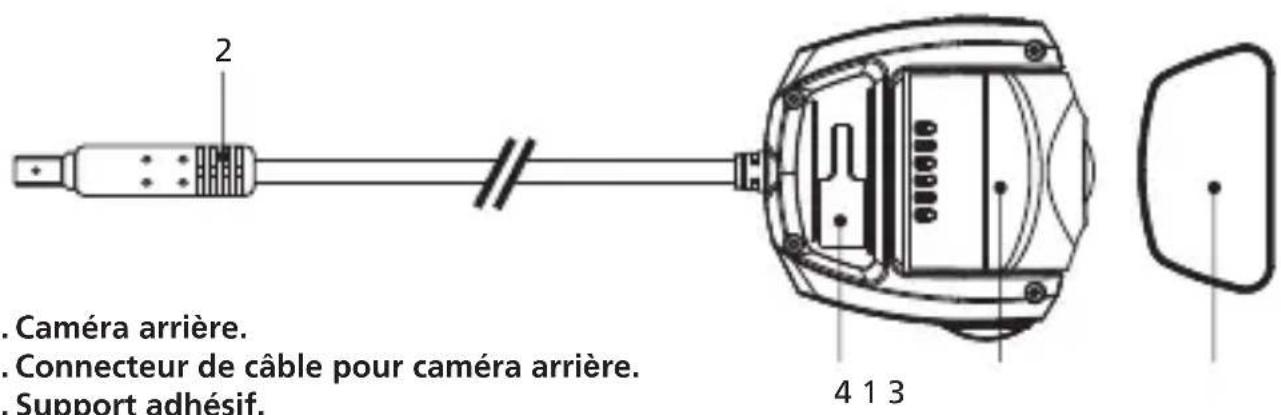 KENWOOD KCAR200 - Camera arriere - 1