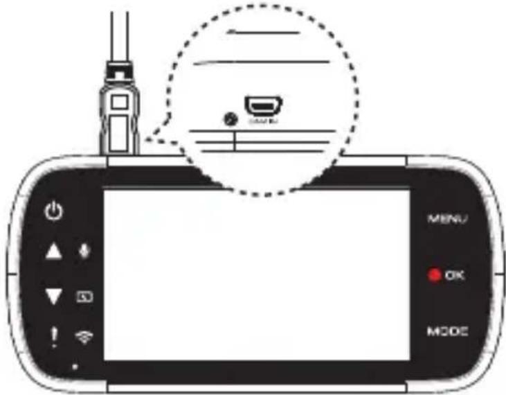 KENWOOD KCAR200 - Conectati camera spate - 1