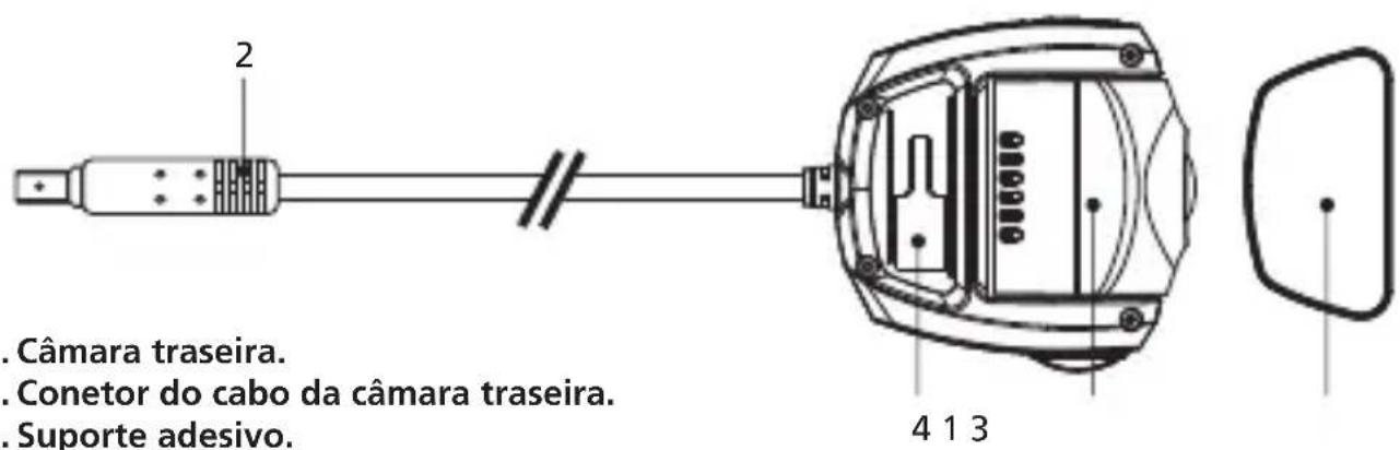 KENWOOD KCAR200 - Câmara traseira - 1