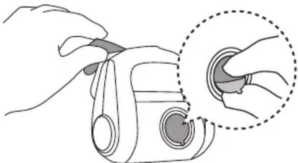 KENWOOD KCAR200 - Colocar un soporte adhesivo - 1