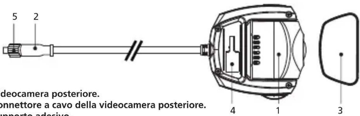 KENWOOD KCAR100 - Videocamera posteriore - 1
