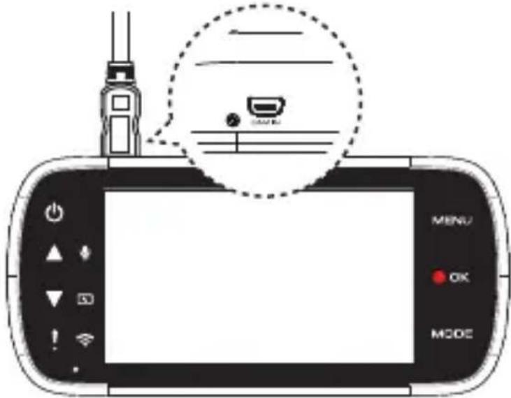KENWOOD KCAR100 - Conectati camera spate - 1