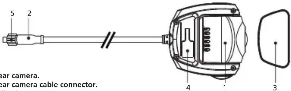 KENWOOD KCAR100 - Parts Name - 1