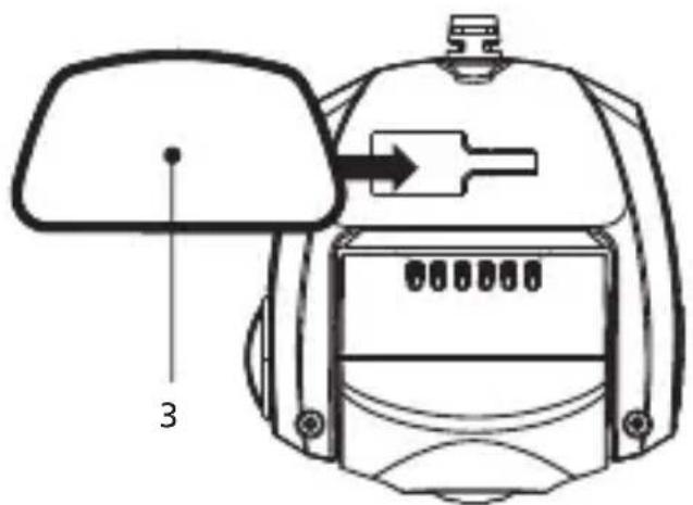 KENWOOD KCAR100 - Conectar el disposativo al soporte adhesivo - 1