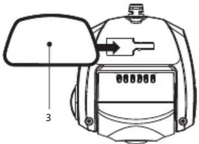 KENWOOD KCAR100 - Instale o dispositivo no suporte adesivo - 1