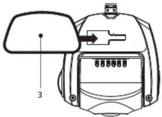 KENWOOD KCAR100 - Gerät an der Klebehalterung anbringen - 1