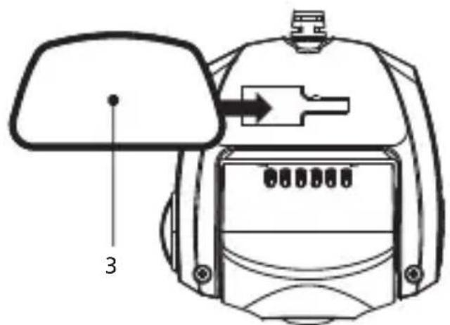 KENWOOD KCAR100 - Connette il disposativo al supporto adesivo - 1