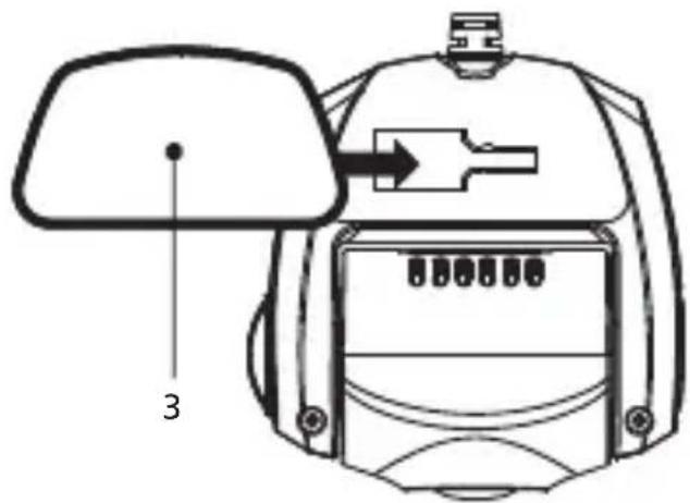 KENWOOD KCAR100 - Connecter l'appareil au support adhésif - 1
