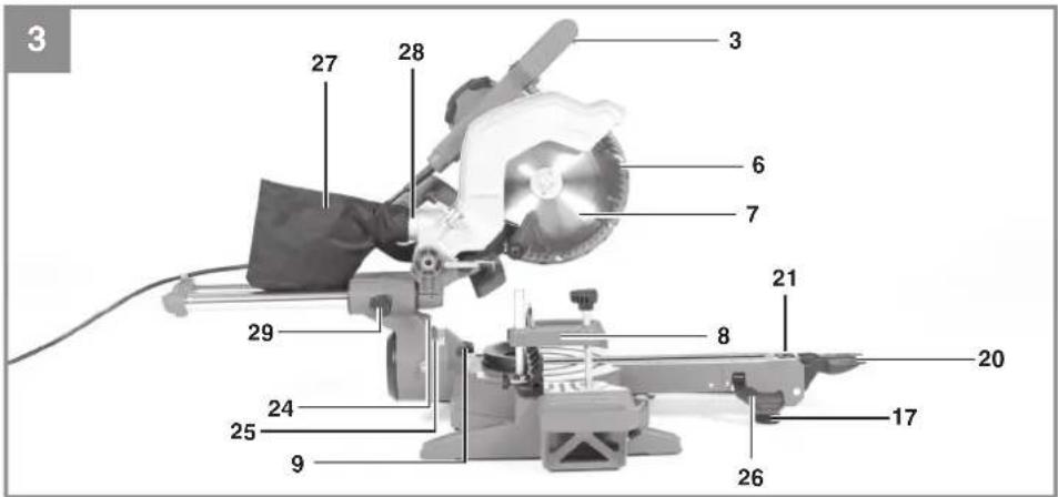 EINHELL TCMS 216 - 3
