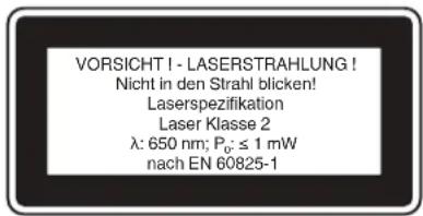 EINHELL TCMS 216 - Laserklasse 2 - 1
