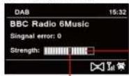 TECHNISAT Digitradio 630 - Signalstyrke - 1