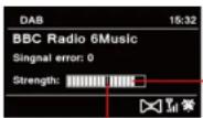 TECHNISAT Digitradio 630 - Sila sygnalu - 1
