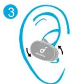 soundcore Liberty 2 Pro - 装着 - 3