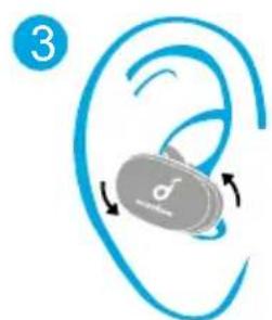 soundcore Liberty 2 Pro - Wearing - 3
