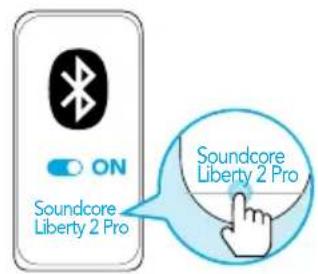 soundcore Liberty 2 Pro - Couplage Bluetooth avec votre appareil - 4