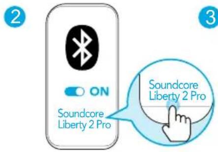 soundcore Liberty 2 Pro - Reiniciar - 2