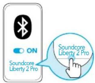 soundcore Liberty 2 Pro - Emparejamento Bluetooth con el dispositivo - 4