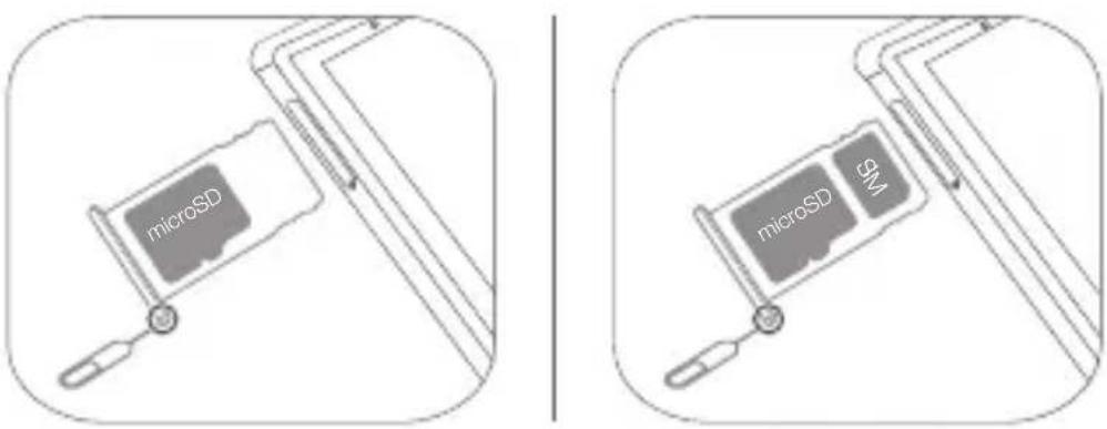 LENOVO Tab M7 - Installation des cartes - 1