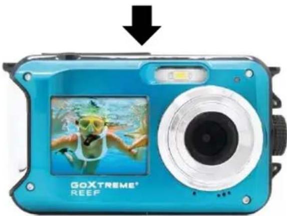 GoXtreme Reef - Passer d'un écran à l'autre - 1