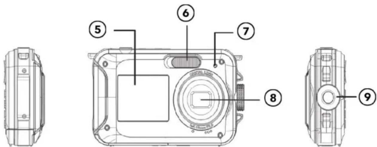 GoXtreme Reef - Description de laamera - 2