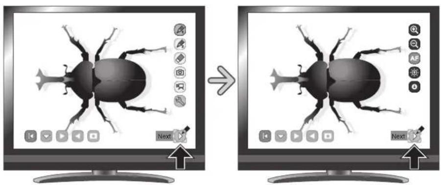 Elmo L12iD - Description du menu - 2