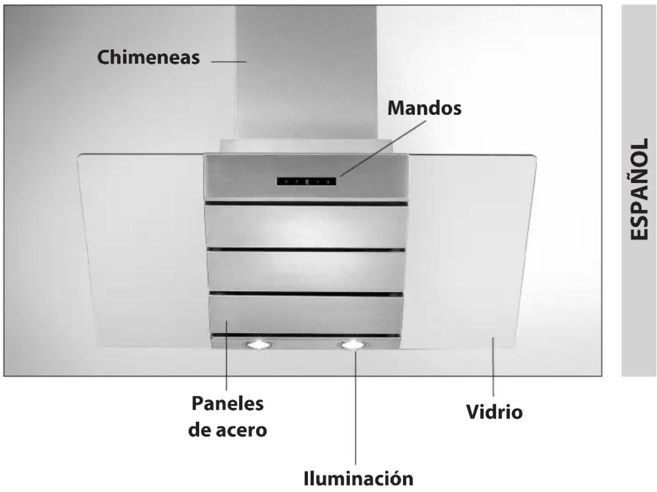 SAMSUNG HDC9475TG - CAMPANA DE COCINA - 1