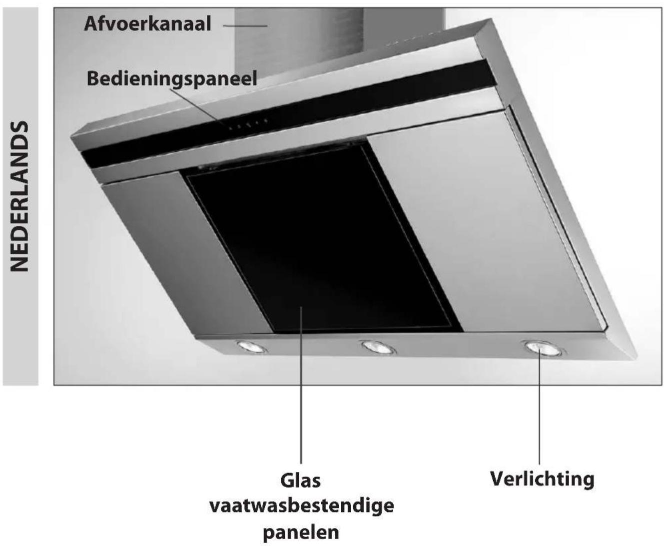 SAMSUNG HDC9475TG - AFZUIGKAP VOOR KEUKEN - 1