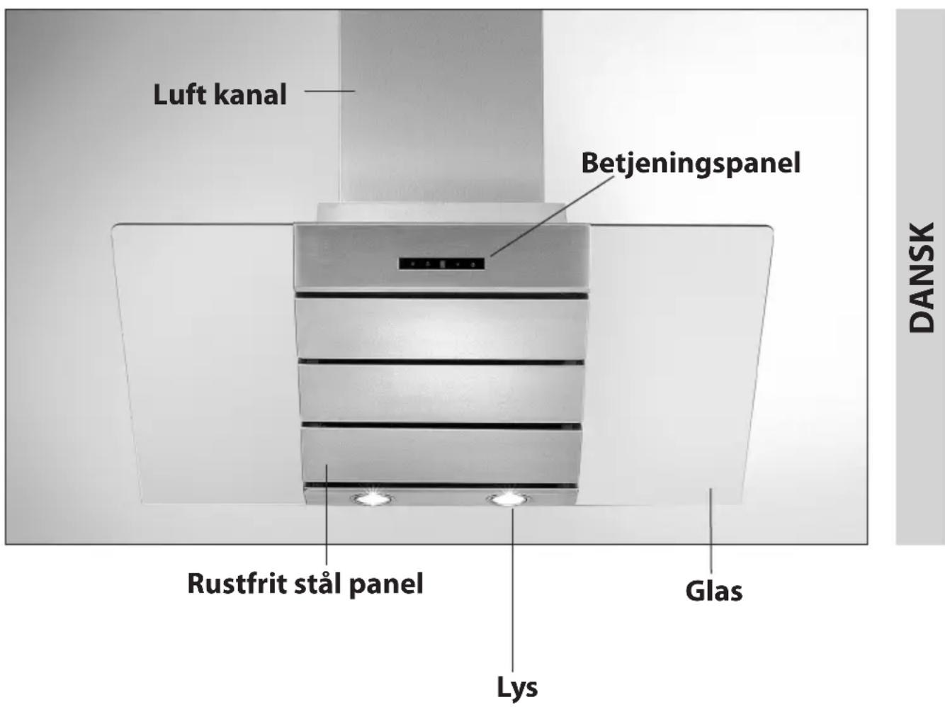 SAMSUNG HDC9475TG - RANGE HOOD - 1